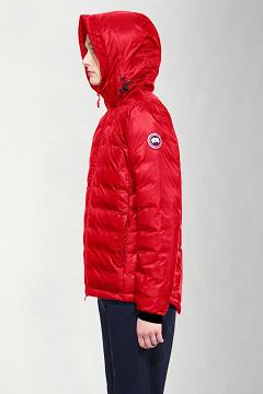 Chamarras Canada Goose Mujer Outlet - Camp Chaqueta De Plumas Rojos / Negros BJ7213894